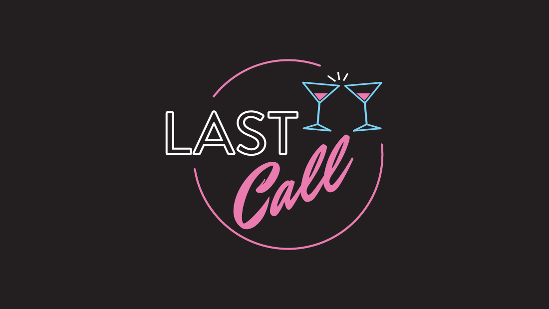 Dark version of the Last Call logo